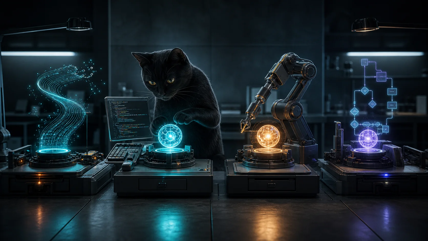 STH black cat testing model cores against several workloads