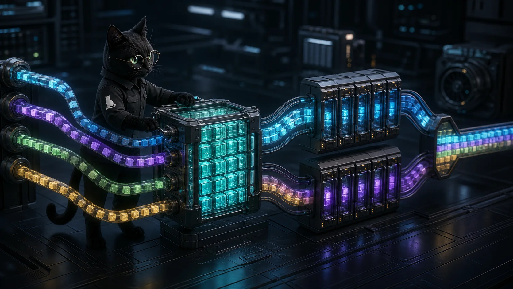 แมวดำ STH จัดการ VRAM บน Multi-GPU Cluster